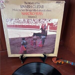 The World of the Spanish Guitar Vinyl Record vol 2